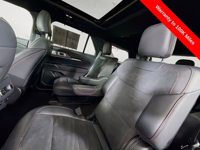 2025 White Metallic Ford Explorer ST 4X4 SUV
