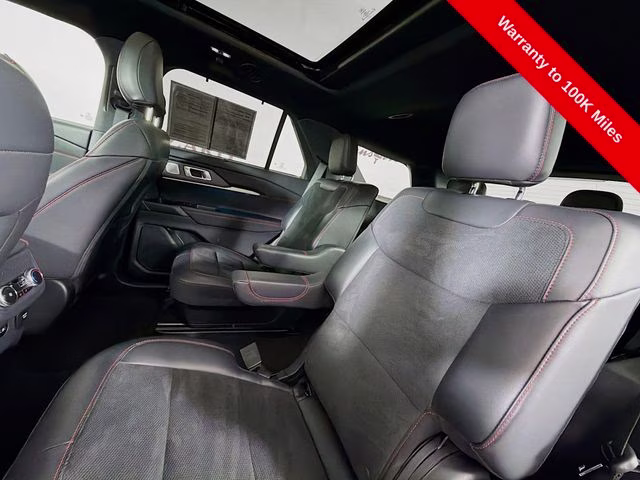 2025 White Metallic Ford Explorer ST 4X4 SUV