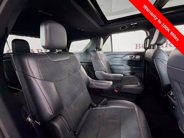 2025 White Metallic Ford Explorer ST 4X4 SUV