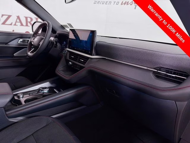 2025 White Metallic Ford Explorer ST 4X4 SUV