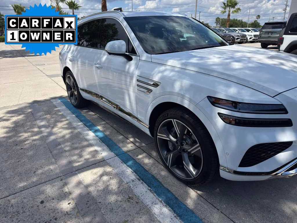 2025 Alta White Genesis GV80 3.5T Prestige AWD SUV