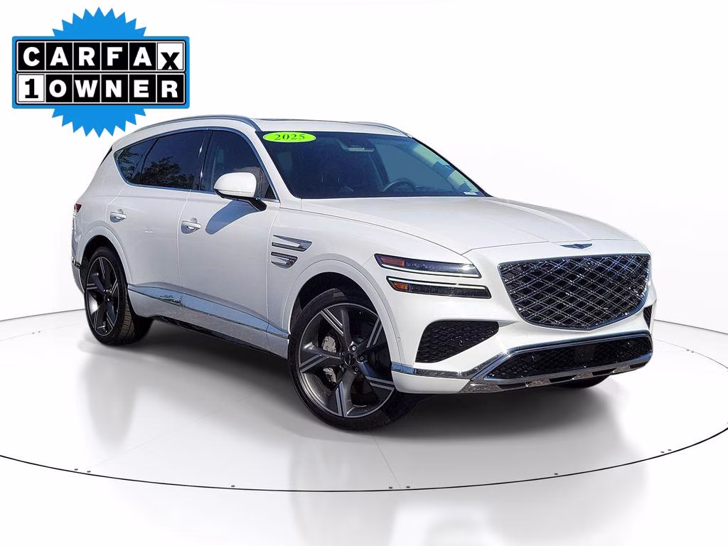 2025 Alta White Genesis GV80 3.5T Prestige AWD SUV