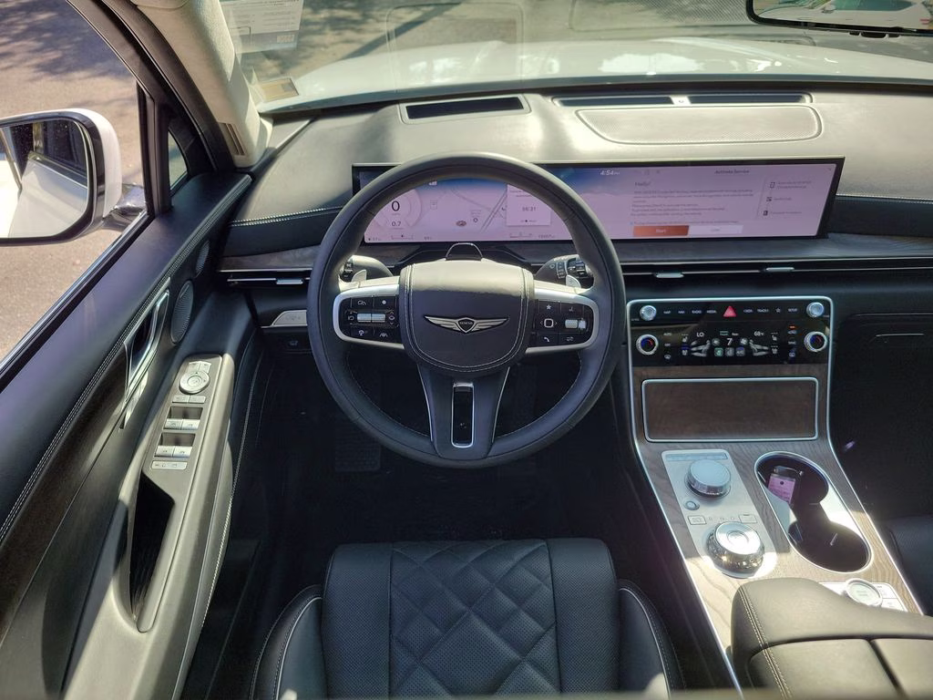 2025 Alta White Genesis GV80 3.5T Prestige AWD SUV