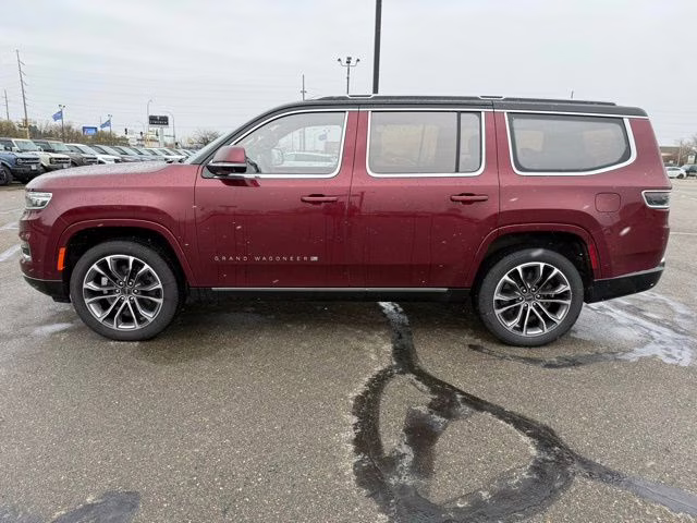 2022 Velvet Red Pearlcoat Jeep Grand Wagoneer Series III 4X4 SUV