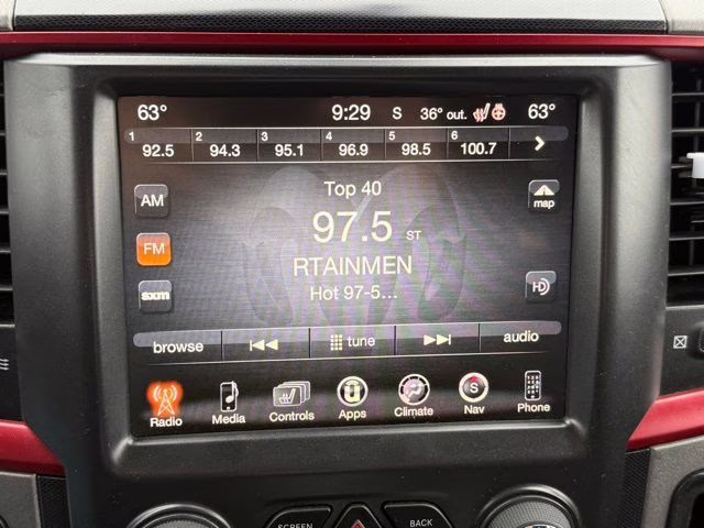 2016 Flame Red Clearcoat Ram 1500 Rebel 4X4 Truck