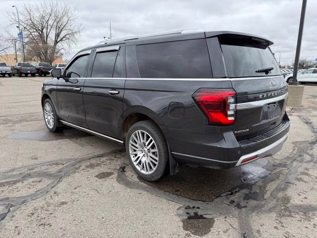 2023 Dark Matter Metallic Ford Expedition Max Platinum 4X4 SUV