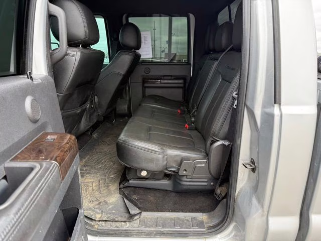 2015 Ingot Silver Metallic Ford Super Duty F-350 SRW Platinum 4X4 Truck