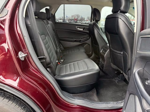 2018 Burgundy Velvet Metallic Tinted Clearcoat Ford Edge SEL FWD SUV