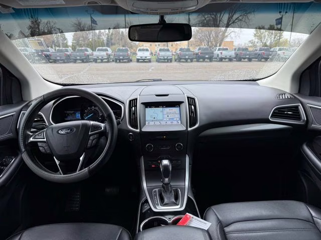 2018 Burgundy Velvet Metallic Tinted Clearcoat Ford Edge SEL FWD SUV