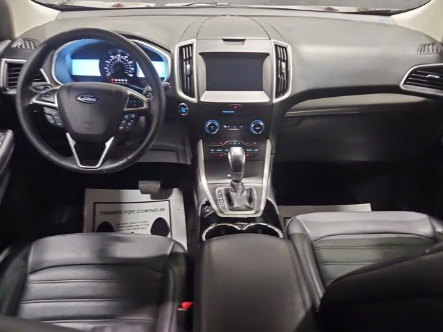 2018 Burgundy Velvet Metallic Tinted Clearcoat Ford Edge SEL FWD SUV