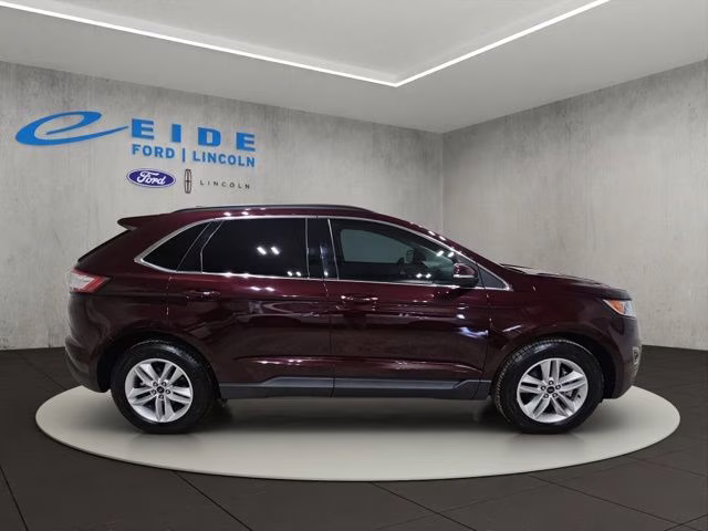 2018 Burgundy Velvet Metallic Tinted Clearcoat Ford Edge SEL FWD SUV