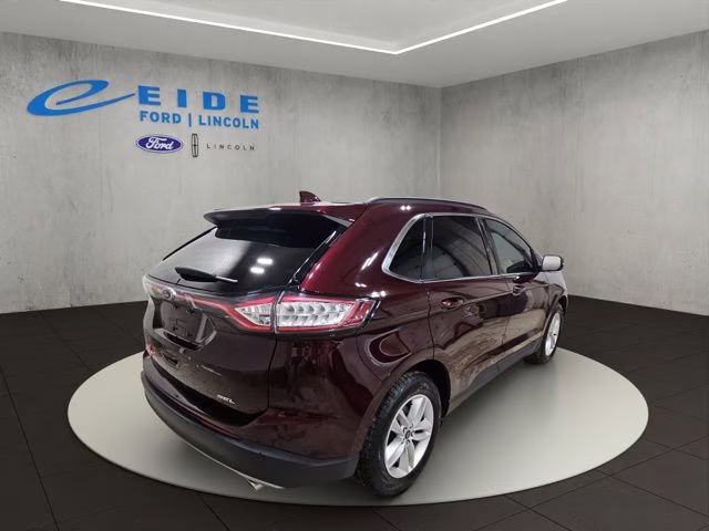 2018 Burgundy Velvet Metallic Tinted Clearcoat Ford Edge SEL FWD SUV