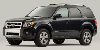 2008 Black Ford Escape XLT 4X4 SUV
