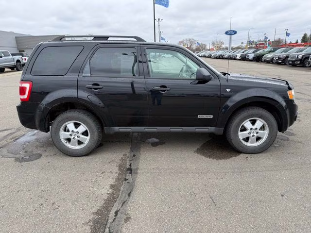 2008 Black Ford Escape XLT 4X4 SUV