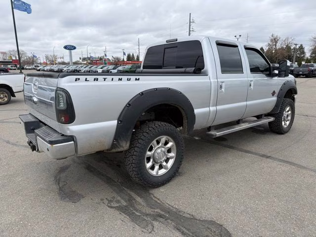 2015 Ingot Silver Metallic Ford Super Duty F-350 SRW Platinum 4X4 Truck