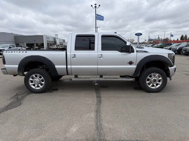 2015 Ingot Silver Metallic Ford Super Duty F-350 SRW Platinum 4X4 Truck