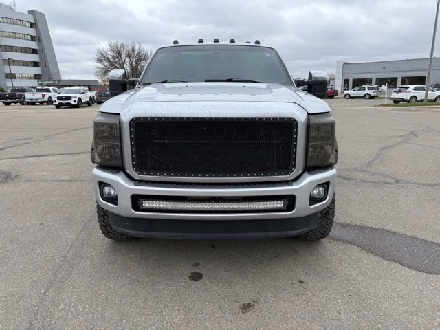 2015 Ingot Silver Metallic Ford Super Duty F-350 SRW Platinum 4X4 Truck