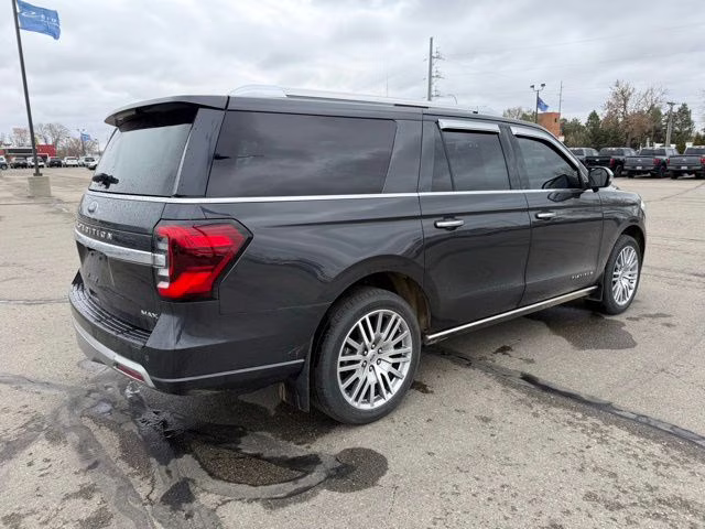 2023 Dark Matter Metallic Ford Expedition Max Platinum 4X4 SUV