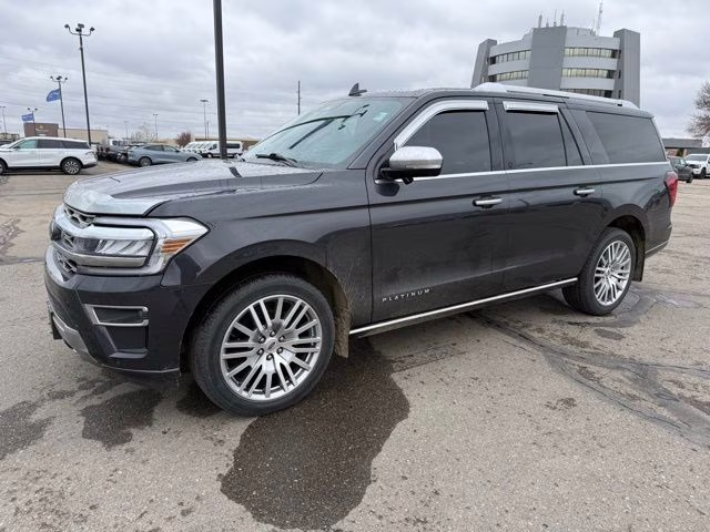 2023 Dark Matter Metallic Ford Expedition Max Platinum 4X4 SUV