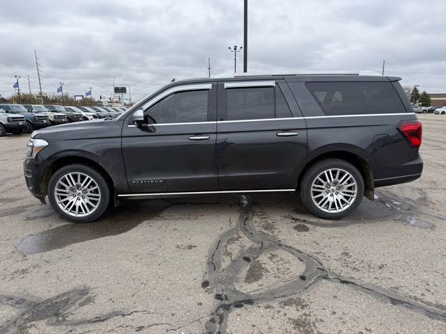 2023 Dark Matter Metallic Ford Expedition Max Platinum 4X4 SUV