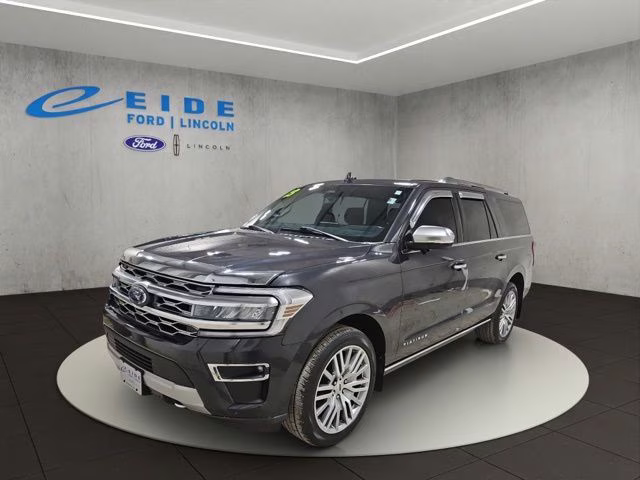 2023 Dark Matter Metallic Ford Expedition Max Platinum 4X4 SUV