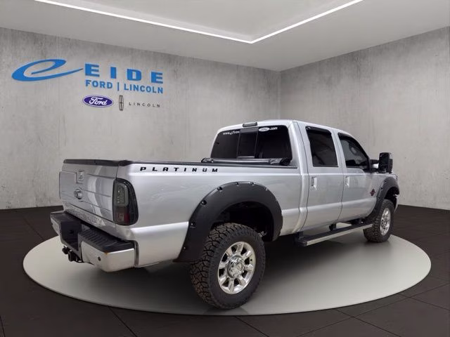 2015 Ingot Silver Metallic Ford Super Duty F-350 SRW Platinum 4X4 Truck