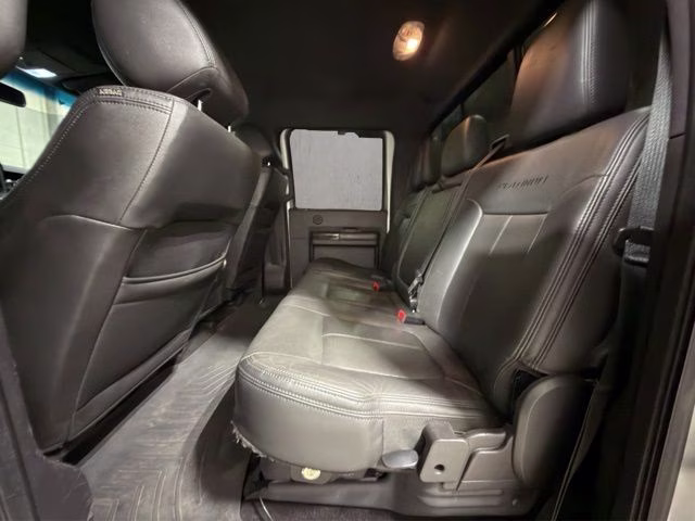 2015 Ingot Silver Metallic Ford Super Duty F-350 SRW Platinum 4X4 Truck