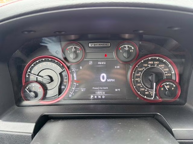 2016 Flame Red Clearcoat Ram 1500 Rebel 4X4 Truck