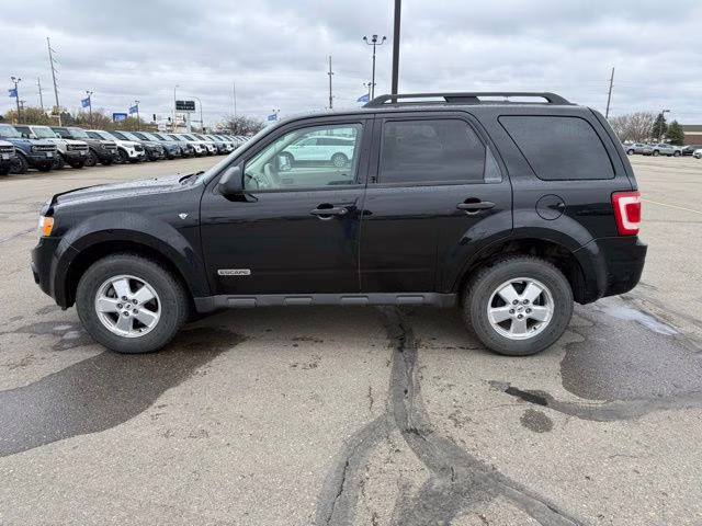 2008 Black Clearcoat Ford Escape XLT 4X4 SUV