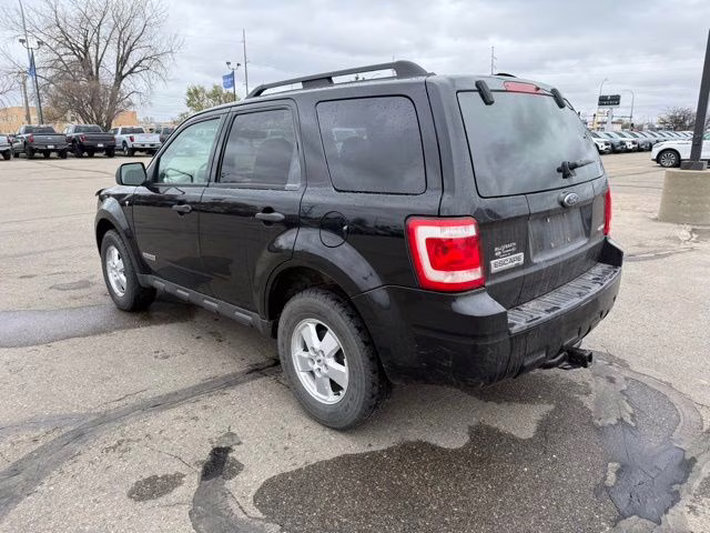 2008 Black Clearcoat Ford Escape XLT 4X4 SUV