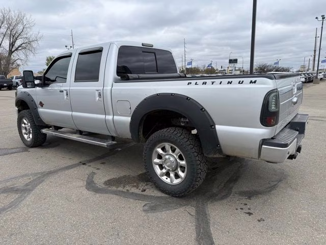 2015 Ingot Silver Metallic Ford Super Duty F-350 SRW Platinum 4X4 Truck