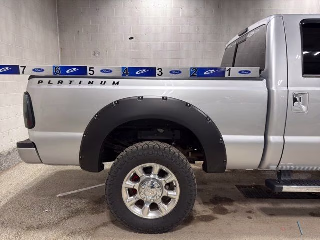 2015 Ingot Silver Metallic Ford Super Duty F-350 SRW Platinum 4X4 Truck