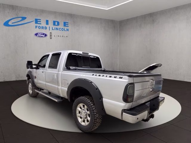 2015 Ingot Silver Metallic Ford Super Duty F-350 SRW Platinum 4X4 Truck