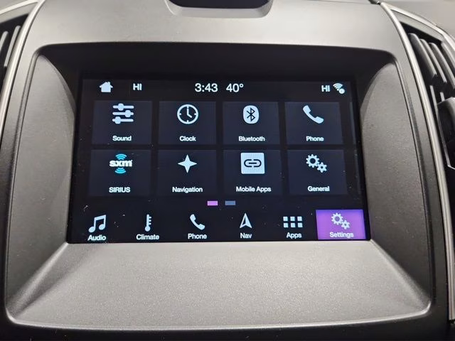 2018 Burgundy Velvet Metallic Tinted Clearcoat Ford Edge SEL FWD SUV