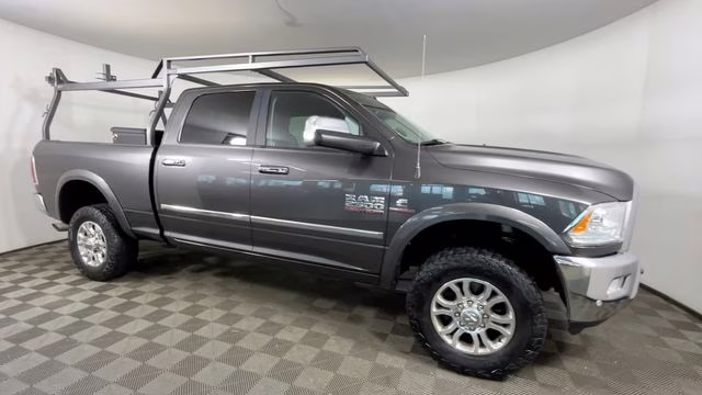 2018 Granite Crystal Metallic Clearcoat Ram 2500 Laramie 4X4 Truck
