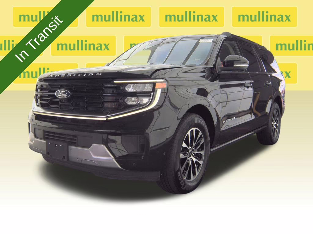 2025 Black Metallic Ford Expedition Max Platinum 4X4 SUV