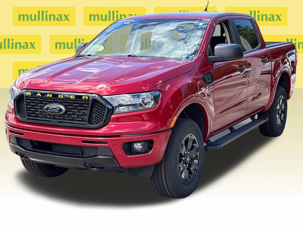 2021 Red Metallic Ford Ranger XLT 4X4 Truck
