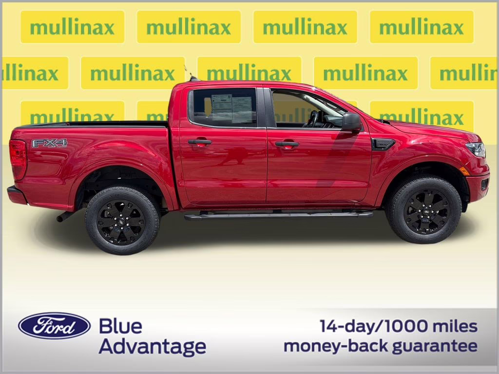 2021 Red Metallic Ford Ranger XLT 4X4 Truck