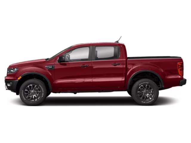 2021 Red Metallic Ford Ranger XLT 4X4 Truck