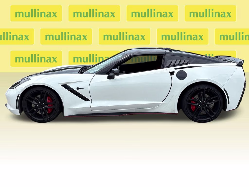 2016 Arctic White Chevrolet Corvette Stingray Z51 RWD Coupe