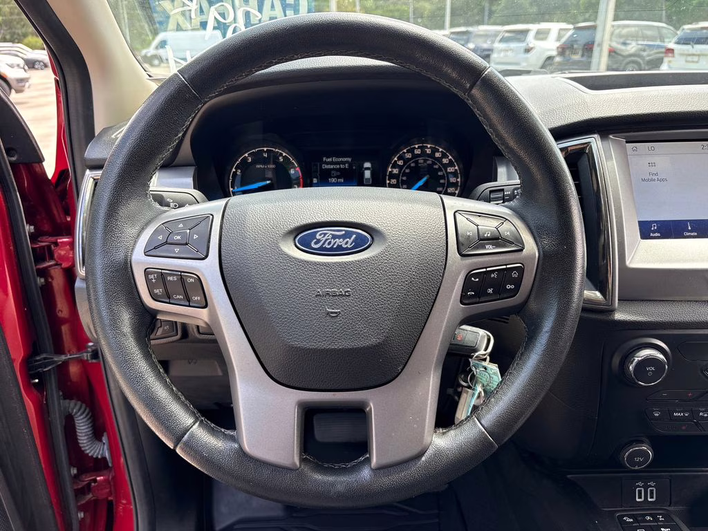 2021 Red Metallic Ford Ranger XLT 4X4 Truck