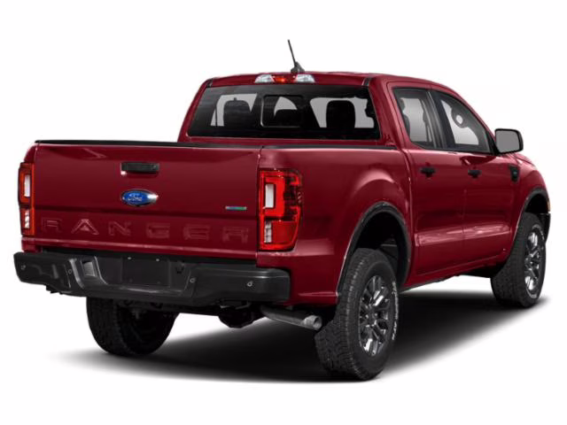2021 Red Metallic Ford Ranger XLT 4X4 Truck
