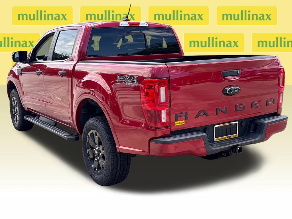 2021 Red Metallic Ford Ranger XLT 4X4 Truck