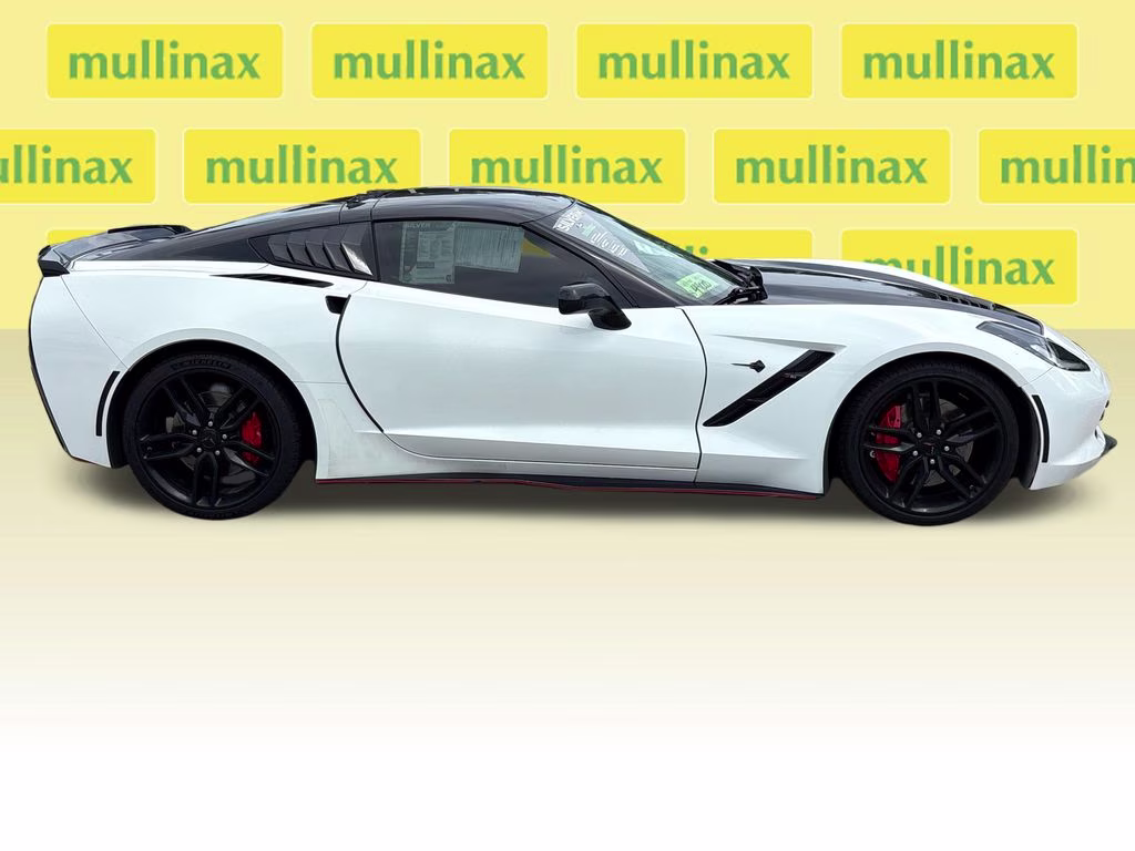 2016 Arctic White Chevrolet Corvette Stingray Z51 RWD Coupe