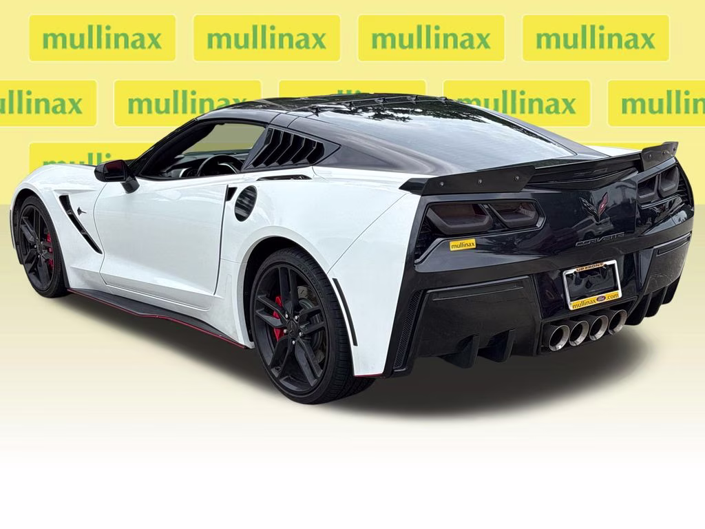 2016 Arctic White Chevrolet Corvette Stingray Z51 RWD Coupe