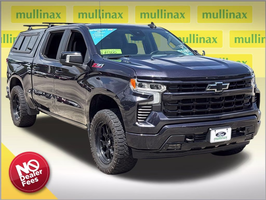 2022 Dark Ash Metallic Chevrolet Silverado 1500 RST 4X4 Truck