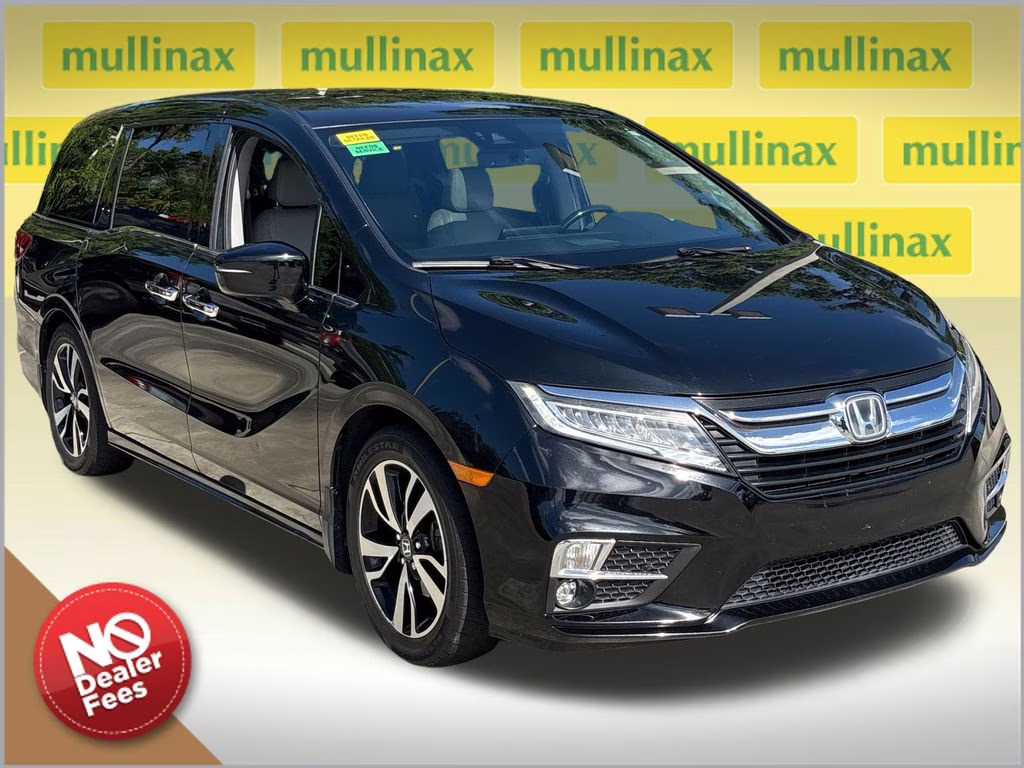 2019 Crystal Black Pearl Honda Odyssey Elite FWD Van