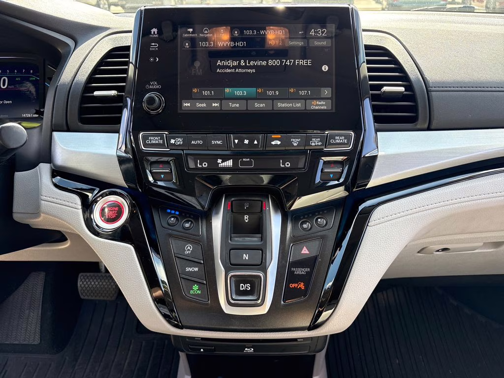 2019 Crystal Black Pearl Honda Odyssey Elite FWD Van