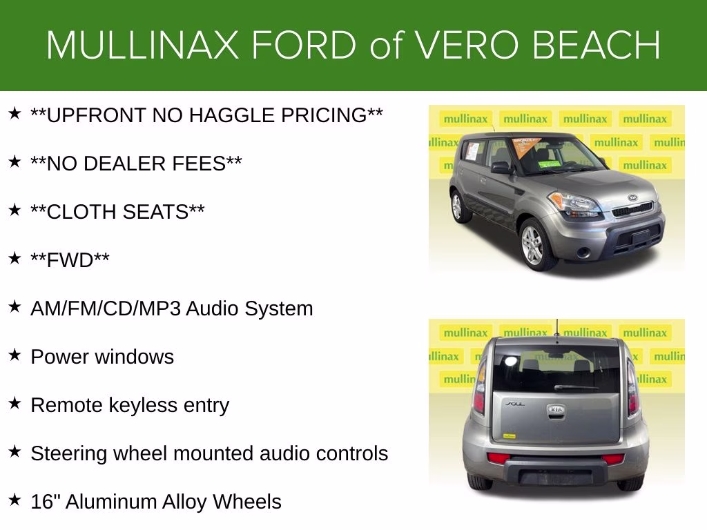 2010 Titanium Kia Soul Plus FWD Hatchback