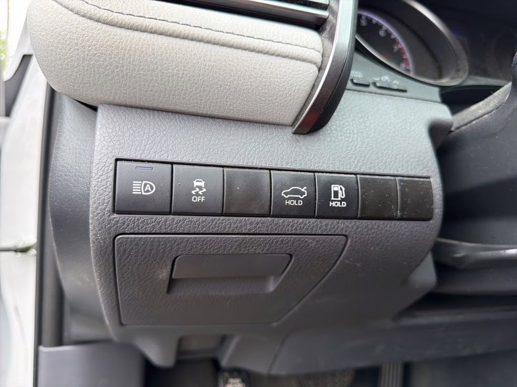 2024 White Toyota Camry SE FWD Sedan